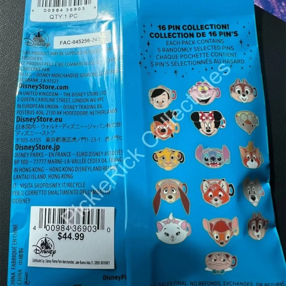 Disney Parks 2024 Character Mugs Mystery Lady and the Tramp Disney Pin